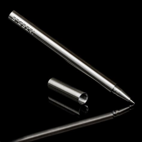 solid stainless steel pen